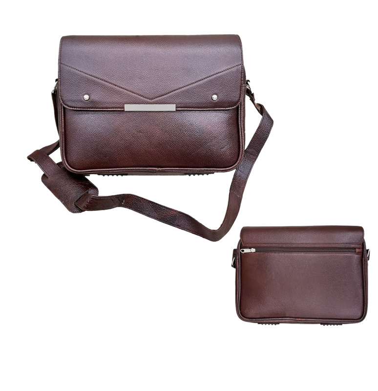 Deluxe Genuine slingp Bag – Multi-Compartment | Denion Leather