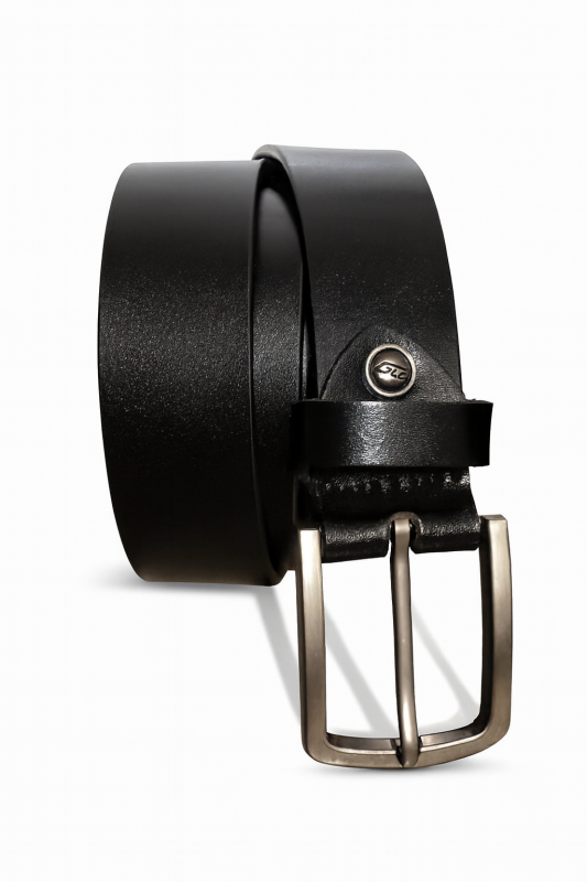 Black Leather Belt A1